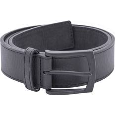 D555 Mens Black Buckled Belt Big & Tall