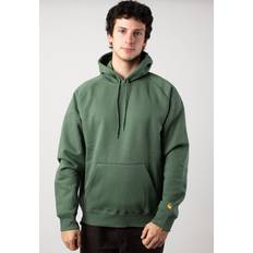 Gold Jumpers Carhartt WIP Chase Hoodie Green