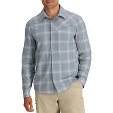 Outdoor Research Shirts Outdoor Research Astroman Long Sleeve Sun Shirt - Lead Plaid