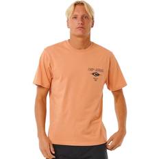 Rip Curl Fade Out Mens Icon Tee Clay-Medium