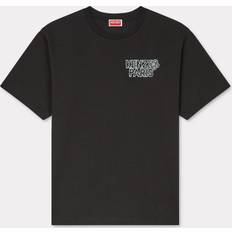 Kenzo Men Tops Kenzo Constellation' Oversized Embroidered T-shirt Black Mens