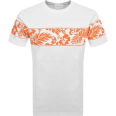 Maison Kitsuné Band T-Shirts Bianco-Uomo White