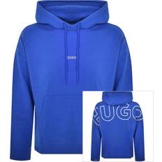 HUGO BOSS Pulls HUGO BOSS Blue Nilopel Hoodie Blue