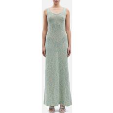 Samsøe Samsøe 15255 Cotton-Blend Maxi Dress Blue