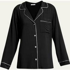 Eberjey Gisele Long Pajama Set - Black