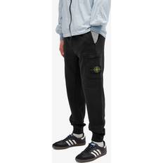 Stone Island Uomo Pantaloni Stone Island Garment Dyed Pocket Sweat Pants - Black