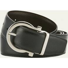 Ferragamo Belts Ferragamo Men Reversible and adjustable Gancini belt Black 42inches