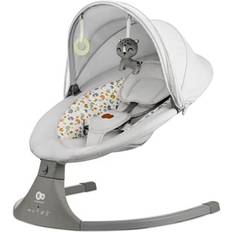 Babysitter med gungfunktion Kinderkraft Babysitter Lumi Swing Light Grey