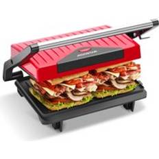 Sandwich Toasters Aigostar Sandwich Toaster, Deep Fill Toastie Maker, 2 Slice Panini Press, Electric Health Grill, Non-Stick Plates, Easy to Clean, 750W Warme