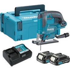 Makita JV103DSAJ 12V CXT Brushless Jigsaw, 2x 2.0Ah Batteries, Charger & Case