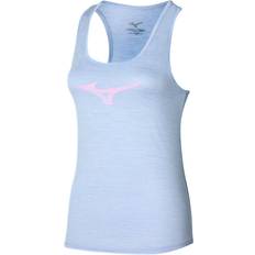 Blau - Trainingsbekleidung Tanktops Mizuno Impulse Core RB Tank Halogen - Hellblau