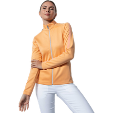 Golf Skjorter Daily Sports Cholet LS Full Zip 40/M KUMQUAT