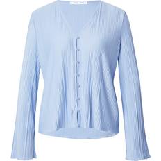 Samsøe Samsøe S Bluser Samsøe Samsøe and Sauma Blouse 10167 W Blue Heron Størrelse XS