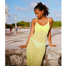 Andie The Nadi Dress Floral Lace Limeade