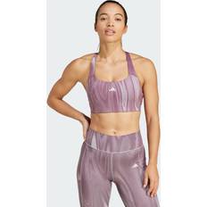 3XL Bras adidas Powerimpact Training Medium-Support 3-Stripes Bra Glory Grey Shadow Fig D-DD