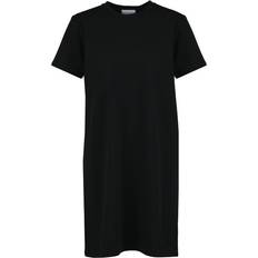Knee Length Dresses - Merino Wool We Norwegians Women's Peak T-Shirt Dress Dress XL, black