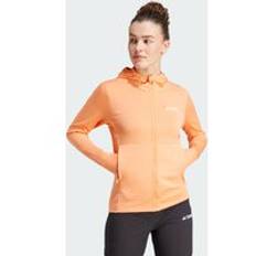 Adidas Orange Jackets adidas Xpr Lt Full Zip Fleece Orange Woman