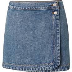 Levi's Mujer Faldas Levi's Falda 'Wrap Skirt' - Azul Denim