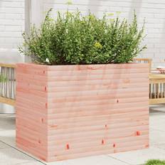 Krukker, Planter & Dyrkning vidaXL Plantekasse 90x60x68.5 cm Massivt Douglasgran Højbed