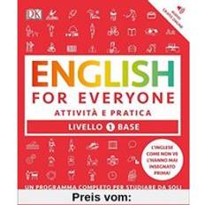 Copertina flessibile - Inglese Libri English for everyone. Livello 1° base. Attività e pratica (Geheftet)