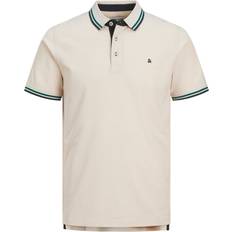 Jack & Jones Bluser tshirts 'PAULOS' beige grøn mørkegrøn beige grøn mørkegrøn
