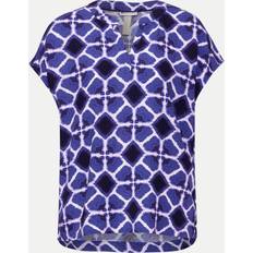 Lila Blusen Street One Sommer Blusenshirt