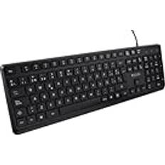 KU350ES tangentbord, QWERTY-tangentbord, spanskt