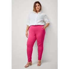 Zizzi Vêtements Zizzi Bukser jMaddie Cropped Pants Rosa