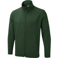 5XL - Unisex Jackets Uneek Printable Soft Shell Jacket UXX10 Bottle Green Colour: