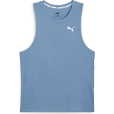 Puma XXL Tank Tops Puma Men's Run Favorite Moisture-Wicking Logo Tank Zen Blue