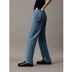 Calvin Klein Pantalones vaqueros Calvin Klein Jeans High Rise Straight Denim Light