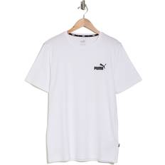 Puma T-shirts Puma Men's Embroidered Logo T-Shirt White