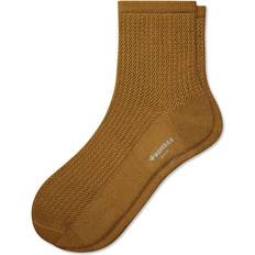 Bombas Women's Bombas Solid Open Stitch Lightweight Quarter Socks Brownstone