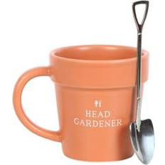 Keramik Töpfe & Pflanzgefäße Something Different Head Gardener Blumentopf-Becher