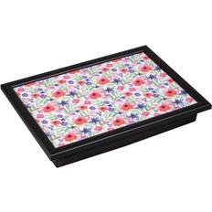 Denby Kitchenware Denby Lap Trays Watercolour Floral With Edge Chopping Board