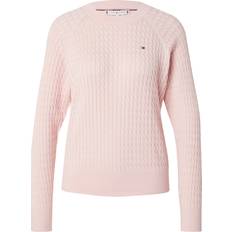 Tommy Hilfiger Pink Jumpers Tommy Hilfiger Pullover WW0WW41142 Rosa Regular Fit