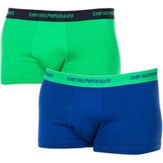 Emporio Armani Pack of 2 Stretch Cotton Boxers - Multicolour