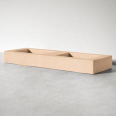 Tvättställ & Handfat Hill Ceramic Sira Håndlavet Cement Håndvask Tundra