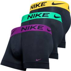 Nike Boxershorts Dri-FIT Advanced Micro 3-pack Svart/Lila/Grön/Gul ['Svart']