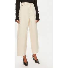 Calvin Klein Femme Jeans Calvin Klein Palazzo Jeans - Écru