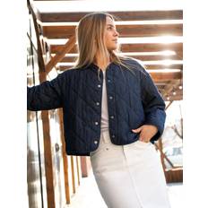 Moss Copenhagen Women's Down Jacket Lysandra - Bleu
