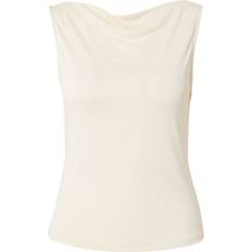 Monki Beige superblød tanktop med bådhals-Neutral