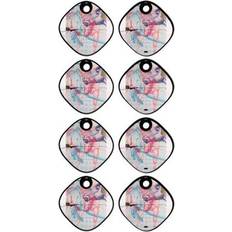 MightySkins SAGAST-Damaged Horses Compatible with Samsung Galaxy SmartTag Damaged Horses Pack of 4