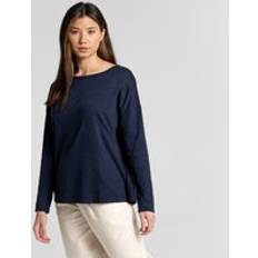 Craghoppers Bluser Craghoppers Crag Forres Ls Top - Blue Navy