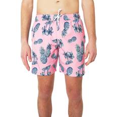 Swimwear Slate & Stone Cabo Swim Trunks in Pink Pineapple