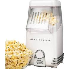 Popcorn Makers Nostalgia 8 Cup Hot Air Kitchen Countertop Popcorn Chute