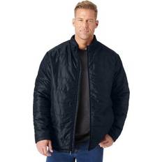 KingSize Big & Tall Packable Puffer Jacket Black 3XLT