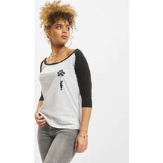 Banksy Balloons Raglan Tee - Vit/Blk