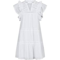 Neo Noir Vita Klänningar Neo Noir Voile Dress Klänningar Dam - Vit