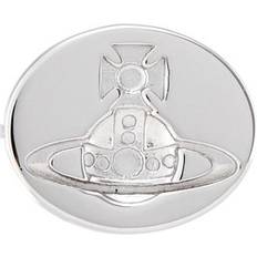 Vivienne Westwood Earrings Vivienne Westwood Janus orb Single Stud Earring Silver
